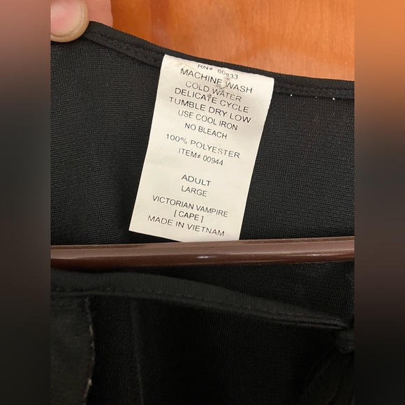 Classic Anthony Richards Maxi Dress Size 10 & Victorian Vampire Cape Size L - Picture 9 of 9